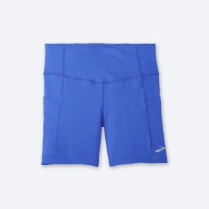 شورت تایت ورزشی زنانه بروکس مدل Brooks Women's Method5" Short Tight|آبی
