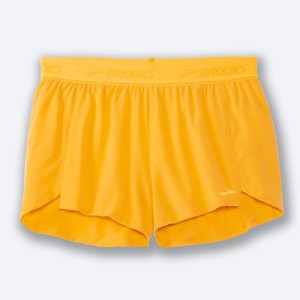 شورت ورزشی زنانه بروکس مدل Brooks Women's Chaser 3" Short|زرد