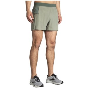 شورت ورزشی مردانه بروکس مدل Brooks Men's Sherpa 5" 2-in-1 Short