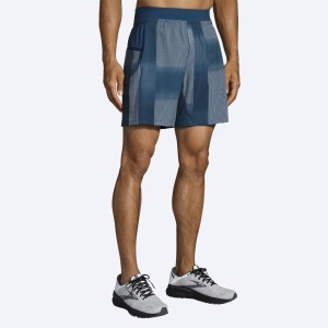 شورت ورزشی مردانه بروکس مدل Brooks Men's Sherpa 7" 2-in-1 Short