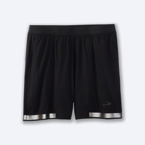 شورت ورزشی مردانه  کشاله دار  بروکس مدل Brooks Men's Carbonite 72-in-1|مشکی