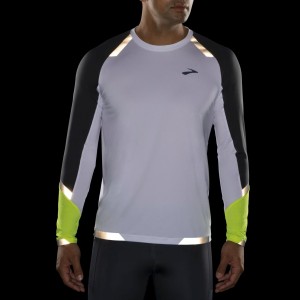 آستین بلند ورزشی مردانه بروکس مدل Brooks Men's Run Visible Long Sleeve