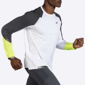 آستین بلند ورزشی مردانه بروکس مدل Brooks Men's Run Visible Long Sleeve