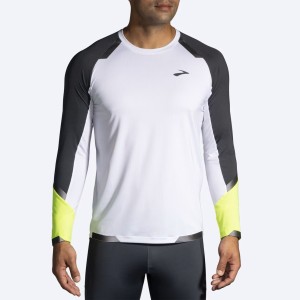 آستین بلند ورزشی مردانه بروکس مدل Brooks Men's Run Visible Long Sleeve