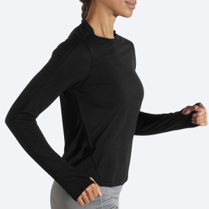 آستین بلند ورزشی زنانه بروکس مدل Brooks Women's Distance Long Sleeve