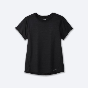 تیشرت ورزشی زنانه بروکس مدل Brooks Women's Distance Short Sleeve