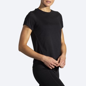 تیشرت ورزشی زنانه بروکس مدل Brooks Women's Distance Short Sleeve