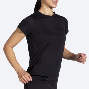 تیشرت ورزشی زنانه بروکس مدل Brooks Women's Distance Short Sleeve