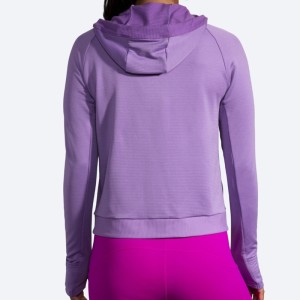 هودی نیم زیپ ترمال زنانه بروکس مدل Brooks Women's Notch Thermal Hoodie