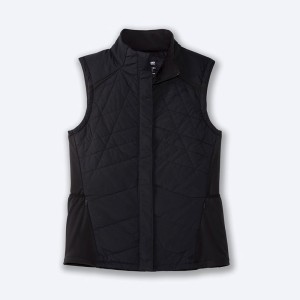 جلیقه ورزشی زنانه بروکس مدل Brooks Women's Shield Hybrid Vest|مشکی