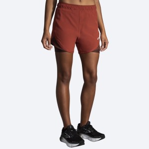 شورت ورزشی زنانه بروکس مدل Brooks Women's Chaser5" 2-in-1 Short