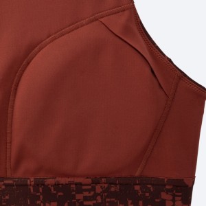 نیم تنه ورزشی زنانه بروکس مدل Brooks 3 Pocket Sports Bra