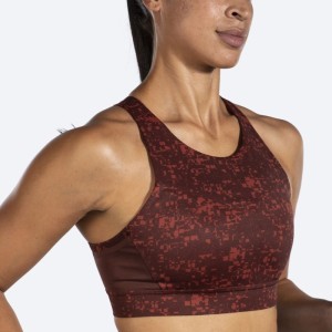 نیم تنه ورزشی زنانه بروکس مدل Brooks 3 Pocket Sports Bra