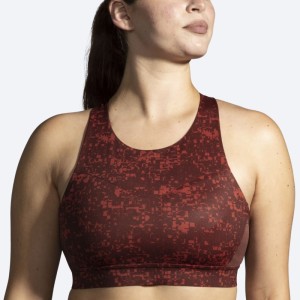 نیم تنه ورزشی زنانه بروکس مدل Brooks 3 Pocket Sports Bra