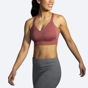 نیم تنه ورزشی زنانه بروکس مدل Brooks Interlace Sports Bra