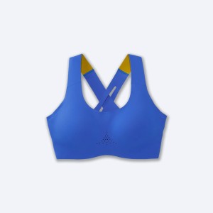 نیمتنه ورزشی زنانه بروکس مدل Brooks Dare Crossback 2.0 Run Bra|آبی