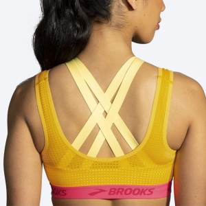 نیم تنه ورزشی زنانه بروکس مدل Brooks Drive Mesh Run Bra