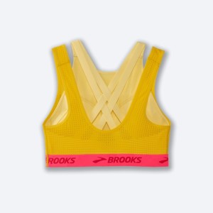 نیم تنه ورزشی زنانه بروکس مدل Brooks Drive Mesh Run Bra