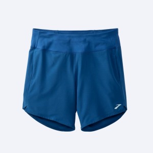 شورت ورزشی زنانه بروکس مدل Brooks Women's Chaser7"Short|آبی
