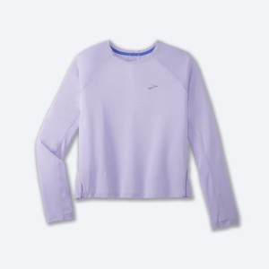 آستین بلند ورزشی زنانه بروکس مدل Brooks Women's Sprint Free Long Sleeve|یاسی