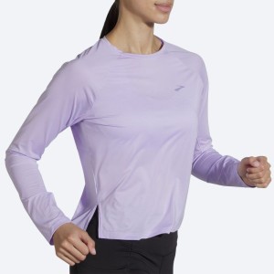 آستین بلند ورزشی زنانه بروکس مدل Brooks Women's Sprint Free Long Sleeve