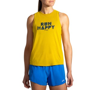 تاپ ورزشی زنانه بروکس مدل Brooks Women's Distance Graphic Tank