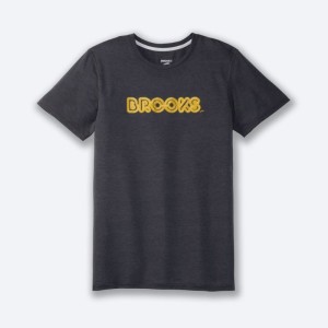 تیشرت ورزشی مردانه بروکس مدل Brooks Men's Distance Graphic Tee