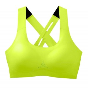 نیمتنه ورزشی زنانه بروکس مدل Brooks Dare Crosback 2.0 Run Bra|فسفری