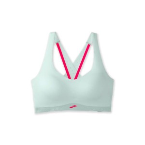 نیم تنه ورزشی زنانه بروکس Brooks Dare Strappy 2.0 Run Bra|سفید