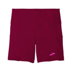 شورت تایت ورزشی زنانه بروکس مدل Brooks Women's Method5" Short Tight|زرشکی