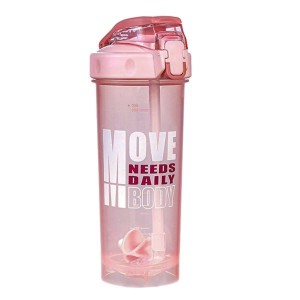 شیکر موو بادی مدل Move Body III  2023 گنجایش 0.8 لیتر | صورتی