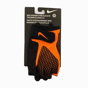 دستکش بدنسازی نایکی مدل Nike Bodybuilding Gloves New 2024| مشکی نارنجی