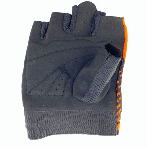 دستکش بدنسازی نایکی مدل Nike Bodybuilding Gloves New 2024| مشکی نارنجی