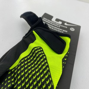 دستکش بدنسازی نایکی مدل Nike Bodybuilding Gloves New 2024| مشکی سبز