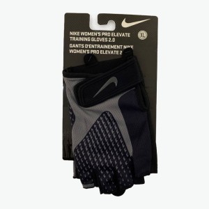 دستکش بدنسازی نایکی مدل Nike Bodybuilding Gloves New 2024| مشکی طوسی