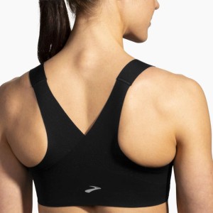 نیم تنه ورزشی زنانه بروکس مدل Brooks Dare Crossback Run Bra | مشکی