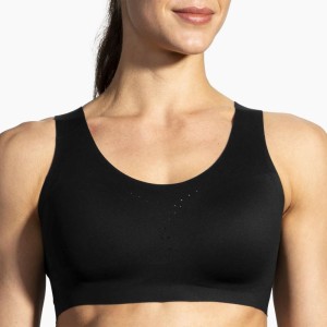 نیم تنه ورزشی زنانه بروکس مدل Brooks Dare Crossback Run Bra | مشکی