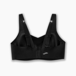 نیم تنه ورزشی فنر دار زنانه بروکس مدل Brooks UnderWire Sports Bra | مشکی