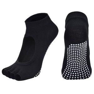 جوراب یوگا بدون لغزش مدل Non-slip yoga socks| مشکی