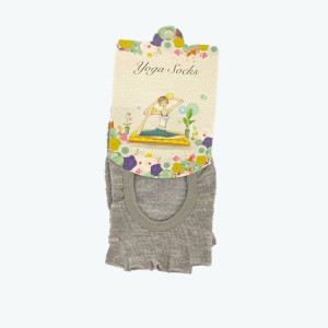 جوراب یوگا بدون لغزش مدل Non-slip yoga socks| طوسی