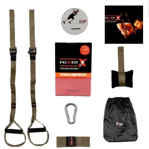 لوازم تناسب اندام تی آر ایکس مدل TRX POWER X B| خاکی