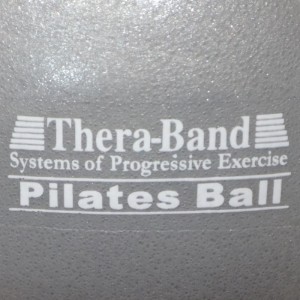 توپ پیلاتس ترا باند قطر 20 سانتی متر  نی دار مدل Pilates Theraband ball| آبی روشن