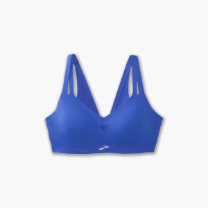 نیم تنه ورزشی زنانه بروکس Brooks Strappy Sports Bra| آبی