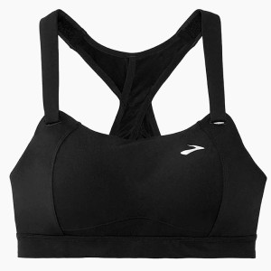 نیم تنه ورزشی زنانه بروکس مدل Brooks Juno Sports Bra|مشکی
