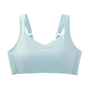 نیم تنه ورزشی زنانه بروکس مدل Brooks Convertible Sports Bra| آبی یخی