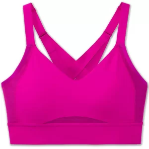 نیم تنه ورزشی زنانه بروکس مدل Brooks Interlace Sports Bra| ارغوانی