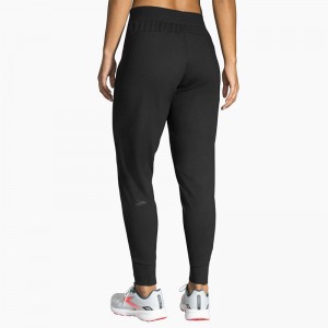 شلوار ورزشی زنانه بروکس مدلBrooks Momentum Women's Thermal Running Pants| مشکی