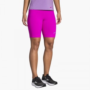 شورت تایت ورزشی زنانه بروکس مدل Brooks Women's Method8" Short Tight|ارغوانی