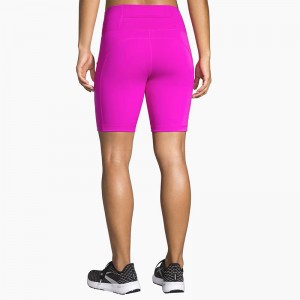 شورت تایت ورزشی زنانه بروکس مدل Brooks Women's Method8" Short Tight|ارغوانی