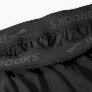 شورت ورزشی زنانه بروکس مدل Brooks Women's Chaser5" 2-in-1 Short|مشکی